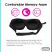 Mumi Sweet Dreams Kit: 3D Eye Mask with Memory Foam, Adjustable Strap, Ear Plugs - Black - Buy Online on GoSupps.com
