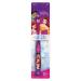 Princess Manual Toothbrush with Suction Cup & Soft Bristles for 3+ Years Kids by Mr. White Purple 1 count (Pack of 1)