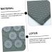 Hapinary Acupuncture Massage Pillow & Washable Yoga Mat - 2 Pieces Ideal for Yoga & Massage 38x15x10cm Gray - Buy Online on GoSupps.com