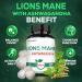 Satoomi Lions Mane Supplement Capsules with Ashwagandha Supplement - 270 Capsules - High Concentrated for Restful Mind, Brain Health, Immune System & Focus Support - Gluten-Free, Non-GMO - Buy Online on GoSupps.com