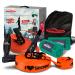 Autofonder Slackline Kit with Training Line-250lbs Weight Capacity for Adults Children and Beginners-Perfect Slack Line with Tree Protectors Ratchet Cover Instructions and Carry Bag for Tree Backyard COMPLETE kit