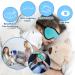 Kids Memory Foam 3D Contoured Sleep Mask - Blockout Light Eye Cover for Girls & Boys (Blue) - Buy Online on GoSupps.com