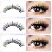 Shop WLLHYF Lash Extension Kit - 120 Pcs DIY Rainbow Cluster Lashes | 14mm & 16mm Reusable Soft False Eyelashes for Ultimate Fluff & Volume - Buy Online on GoSupps.com
