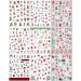 Christmas Nail Stickers 9 Sheets Self-Adhesive Nail Decal Gnome Rabbit Nail Art Decoration Design Supplies - Buy Online on GoSupps.com