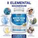 Lumine Organics Magnesium Complex Supplement 1000mg - Advanced 8-in-1 Magnesium Blend - Glycinate Citrate Malate Taurate etc. High Formula 90 Capsules - Buy Online on GoSupps.com