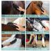 Maonple 6-in-1 Deshedding Brush for Horses - Shedding, Grooming, Massage - Multi-Functional - Black - Buy Online on GoSupps.com