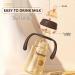TJATSE BPA Free Baby Weaning Bottle | 3-in-1 Cup for Babies 3+ Months | High Temp Sterilization | 240ml Brown - Buy Online on GoSupps.com