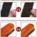 VESONNY 2Pcs Horsehair Shoe Brush Set for Leather Suede Sneakers - Brown - Buy Online on GoSupps.com