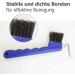 Premium Hoof Pick for Horses Donkeys & Goats Sturdy Brush & Ergonomic Handle (2x Blue) - International Shipping Available - Buy Online on GoSupps.com