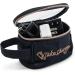 Miamica Charger Case - Navy Satin Electronics Travel Organizer | Secure Zipper Closure - Buy Online on GoSupps.com