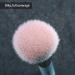 Flat Top Kabuki Foundation Brush for Liquid Makeup - Premium Makeup Tool for Flawless Application in Blue - 1Pc - Buy Online on GoSupps.com
