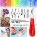 Rubber Block Stamp Carving Kit with 5 Blocks & Tools for Printmaking and Crafts - Buy Online on GoSupps.com