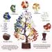 Seven Chakra Crystal Tree - Bonsai Home Decor with Healing Crystals and Gemstones | Spiritual Gift Idea - Buy Online on GoSupps.com