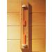 Home Sauna Experience: HSE Deluxe Cedar Wall Sauna Timer - 15 Minute Rust Red Sand Timer for Optimal Relaxation - Buy Online on GoSupps.com