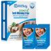 Teeth whitening teeth whitening 21 days 42 strips teeth whitening with natural coconut formula whitening strips for white teeth whitening with tooth melt protection