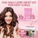 Jelly Curls Blue Gel Curler for Damage-Free Long Hair - Heatless Alternative to Curling Rods (Pink) - Buy Online on GoSupps.com