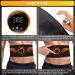 LEMEG EMS Abdominal Muscle Trainer - 8 Modes 19 Intensities Electric Belly Trainer for Home Fitness - Buy Online on GoSupps.com