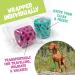 KNINE Assorted Self-Adhesive Elastic Pet Cohesive Bandages Vet Wrap for Dogs 5cm x 4.5m - Box of 12 - Buy Online on GoSupps.com