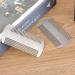 2-Piece Stainless Steel Beard & Mustache Comb Set | Antistatic Portable EDC Combs for Men - Perfect for Wallets & Bags - Buy Online on GoSupps.com