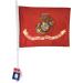 Ramsons Imports Double-Sided Car Flag 12" x 18" - U.S. Marine Corps Emblem, Made in USA