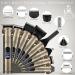 Buy Hatteker 8-in-1 Beard Trimmer Kit | Professional Hair Clipper & T-Blade Electric Razor for Men - Cordless Grooming | International Shipping Available - Buy Online on GoSupps.com