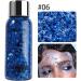  bellv glitter body gel removes fat body glitter waterproof durable face hair cosmetic accessories holographic concert festival - Buy Online on GoSupps.com