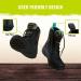 TIDEWE Women's Lace Up Mid Calf Rain Boots - Waterproof Insulated Hunting Boots in Next Camo G2 - Size 7 - Buy Online on GoSupps.com