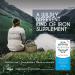 Blueiron Liquid Iron Supplement with Nordic Blueberries | 250ml | Vegan-Friendly Formula with Vitamin C, B12, Folic Acid, Biotin, and Zinc | Gentle & Easily Absorbed - Buy Online on GoSupps.com