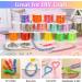 Cridoz 15 Rolls Lanyard String Kit with Snap Clip Hooks and Keyrings - Perfect for Boondoggle Crafts and Bracelets - Laser Colors - Buy Online on GoSupps.com