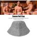 2 Pack Gray Sauna Hats | Thick Water Absorption & Breathable Felt Shower Caps for Men & Women Perfect Bathroom Accessories - Buy Online on GoSupps.com