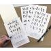 Wildflower Art Studio Brush Lettering Calligraphy Kit - Beginner Starter Set with Instruction Book and Supplies - Perfect Gift for Kids, Teens, Adults - Buy Online on GoSupps.com