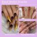 BISHENGYF Gel Nail Extension Starter Kit with Lamp - 2-In-1 Nail Glue & Base Gel, 120 Stiletto Nail Tips, LED Light, Acrylic Clipper - DIY Manicure Set (Black) - Buy Online on GoSupps.com