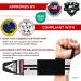 RDX Wrist Bandages for Fitness & Strength Training - IPL UPA Approved 45cm Wraps | Weightlifting Accessories for Men - Buy Online on GoSupps.com
