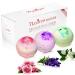 7Leaves Nature Premium Bath Bombs for Women. 3-Pack Fizzy Bath Bomb Gift Set with English Rose Lavender and Jasmine Essential Oils Gift for Women Mother Christmas Birthday 6oz Each