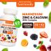 HARMONIFY Magnesium Calcium Zinc with Vitamin D3 & K2 Gummies, Multivitamin for Women and Men, Bone Strength & Muscle Function, Extra Absorption Formula, 30 Days Serving - Buy Online on GoSupps.com