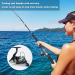 Fishing Reel Replacement Power Handle Grip with Rubber Cover - Universal Non-Slip Baitcaster Knob Sleeve - Black - Buy Online on GoSupps.com