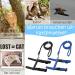 Adjustable Nylon Cat Leash & Harness Set - Soft Blue Cat Dishes for Kittens Puppies & Rabbits - 2 Piece Kit - Buy Online on GoSupps.com