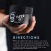 Level 3 Tinted Gel Black - Temporary Black Hair Gel with Strong Hold - Easy Rinse Out - Buy Online on GoSupps.com