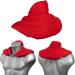 Organic Red Neck Pillow with Stand-Up Collar | Comfortable Heat Pad & Linseed Herbal Therapy - Buy Online on GoSupps.com