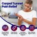 Carpal Tunnel Brace Wrist Splint - Longer Support for Forearm & Wrist. Reversible, Night Splint for Carpal Tunnel & Tendonitis Pain - Sm/Med - Buy Online on GoSupps.com