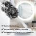 PPHAO Bamboo Charcoal Loofah on a Stick | Back Bath Brush Long Handle | Shower Loofah for Men and Women - 1 Pack - Buy Online on GoSupps.com