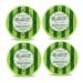 Absolute Nail Polish Remover Pads Spring Fresh Scent - 4 pieces 4 pieces Spring