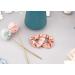 2 Pcs Silk Scrunchies for Women - Premium Satin Hair Ties in Light Brown - Buy Online on GoSupps.com