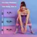 3 Sets Resistance Bands for Glutes, Hips, and Legs Exercise - Ideal for Home Gym Fitness & Workout - Non-Slip Booty Bands for Women and Men - Physio Resistant Loop in Pink, Purple, and Sky Blue - Buy Online on GoSupps.com