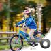 Bicycle Chain Guard for 32-36 Teeth | Universal Kids Bike Chain Cover | Sturdy Transparent Black Accessory - Buy Online on GoSupps.com