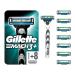 Gillette Mach3 razor with 8 razor blades