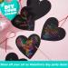 JOYIN 36 Packs Valentines Day Gifts Cards for Kids Magic Color Scratch Heart Rainbow Scratch Paper Heart Art Valentine Crafts & Art for Kids Classroom Exchange Create Rainbow Scratch Art Without Ink - Buy Online on GoSupps.com