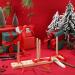 Wooden Bow Maker Tool for Creating Gift Bows, Wreath Ribbons, and Crafts (White) - Buy Online on GoSupps.com
