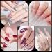 MELLIEX 290 Pieces French Artificial Nail Tips Set Full Cover False Acrylic Nails Tips Nail Extension Nail Tips Fake Fingernails with 2 Glue Fake Fingernails Accessories for Women Nail Art DIY - Buy Online on GoSupps.com