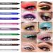 Nivofu 10 Colors Eye Shadows Eyeliner Pen Set Metallic Eyeliner Pencil Glitter Eyeliner for Women Eye Liner Professional Eye Makeup Set Colorful Eyeliner Eye Color - Buy Online on GoSupps.com